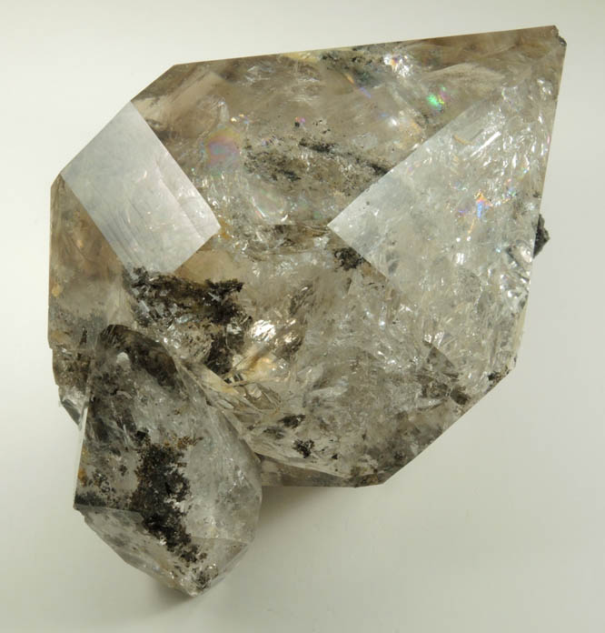 Quartz var. Herkimer Diamond from Paradise Falls, Newport, Herkimer County, New York