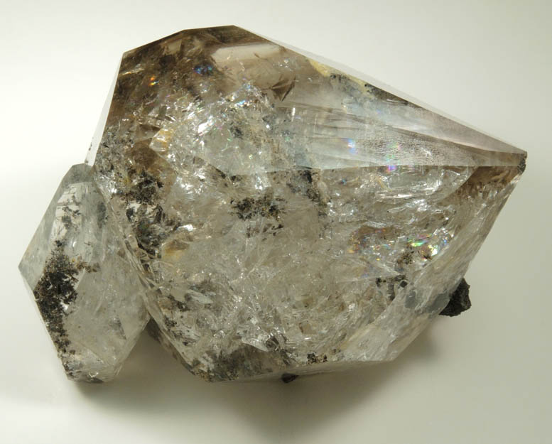 Quartz var. Herkimer Diamond from Paradise Falls, Newport, Herkimer County, New York