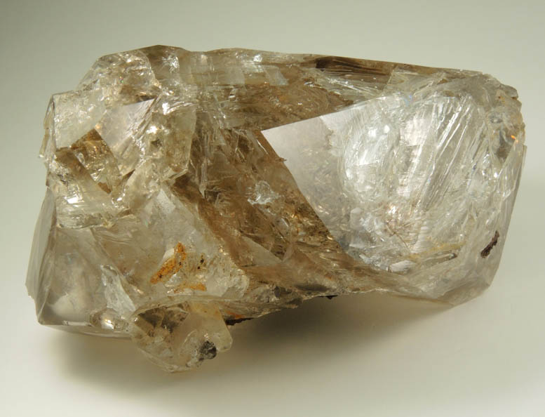 Quartz var. Herkimer Diamond (skeletal habit) from Treasure Mountain Diamond Mine, Little Falls, Herkimer County, New York