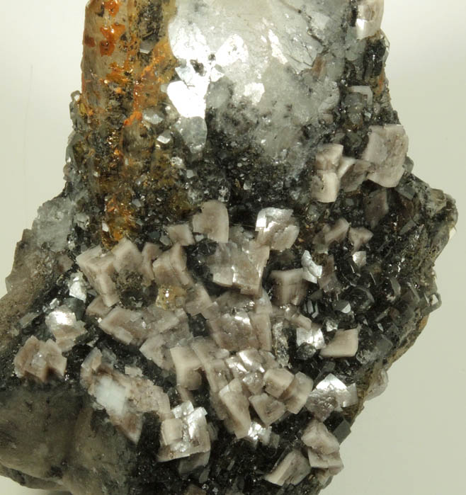 Calcite and Dolomite from Lowville, Lewis County, New York