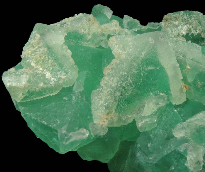 Fluorite with second generation Fluorite overgrowth from Riemvasmaak, Northern Cape Province, South Africa