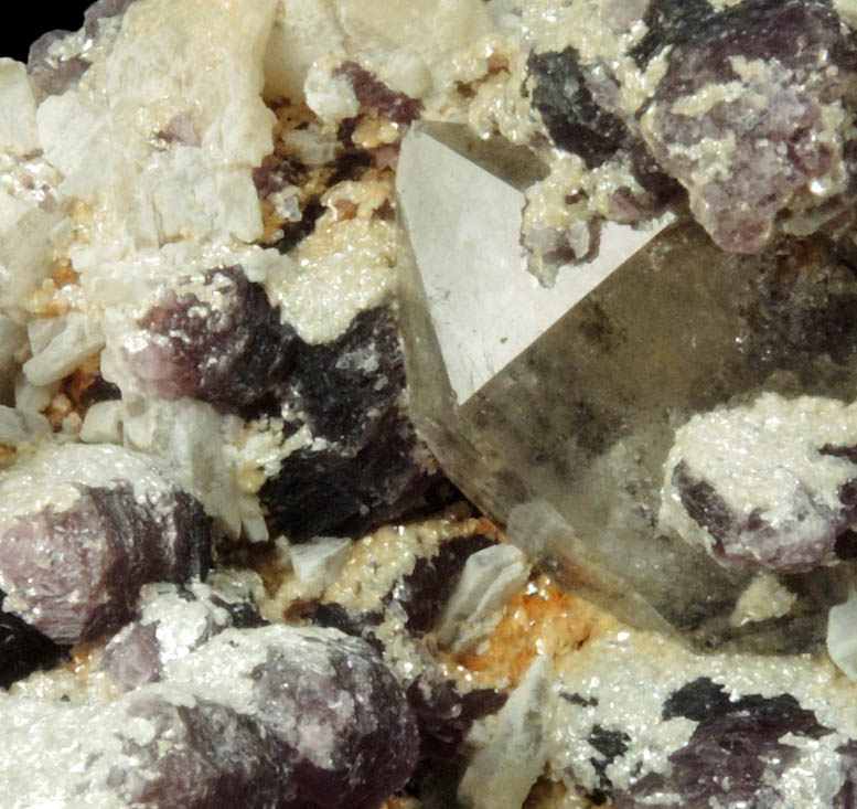 Lepidolite with Quartz and Cookeite from Cruzeiro Mine, Santa Maria do Suacui, Minas Gerais, Brazil