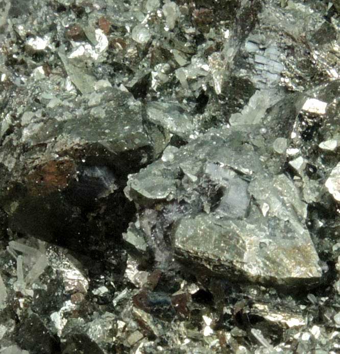 Tetrahedrite, Quartz, Fluorite, Sphalerite from Sweet Home Mine, Buckskin Gulch, Alma District, Park County, Colorado