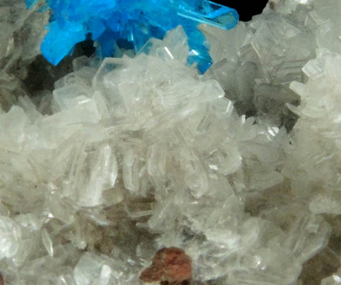 Cavansite-Pentagonite on Stilbite from Wagholi Quarry, Maharashtra, India