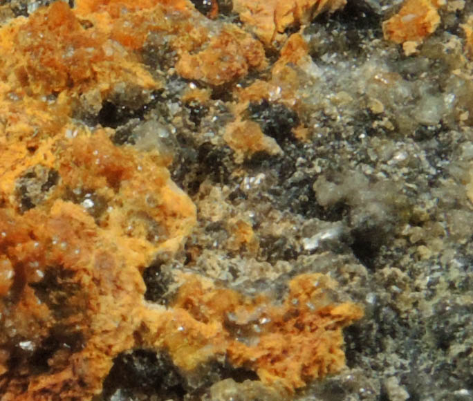 Willemite and Mimetite from Chah Milleh Mine, Anarak District, Esfahan Province, Iran