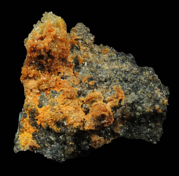 Willemite and Mimetite from Chah Milleh Mine, Anarak District, Esfahan Province, Iran