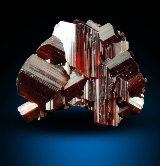 Rutile (twinned crystals) from Diamantina, Minas Gerais, Brazil