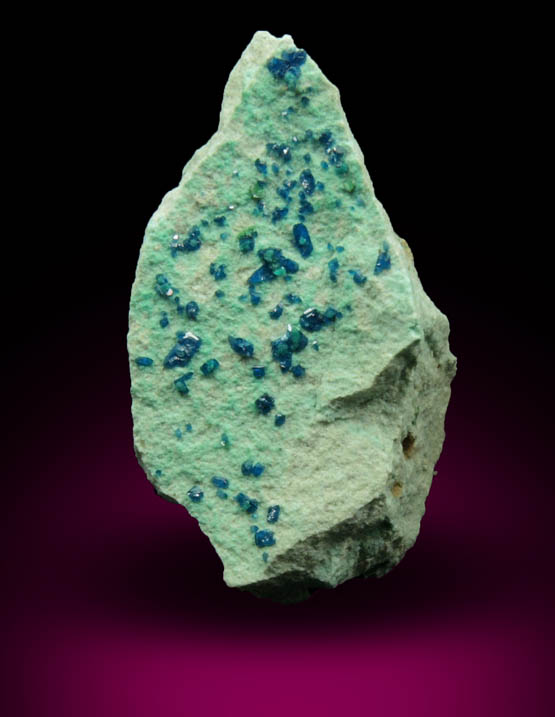 Cornetite with Pseudomalachite from L'Etoile du Congo Mine, Lubumbashi, Katanga Copperbelt, Haut-Katanga Province, Democratic Republic of the Congo (Type Locality for Cornetite)