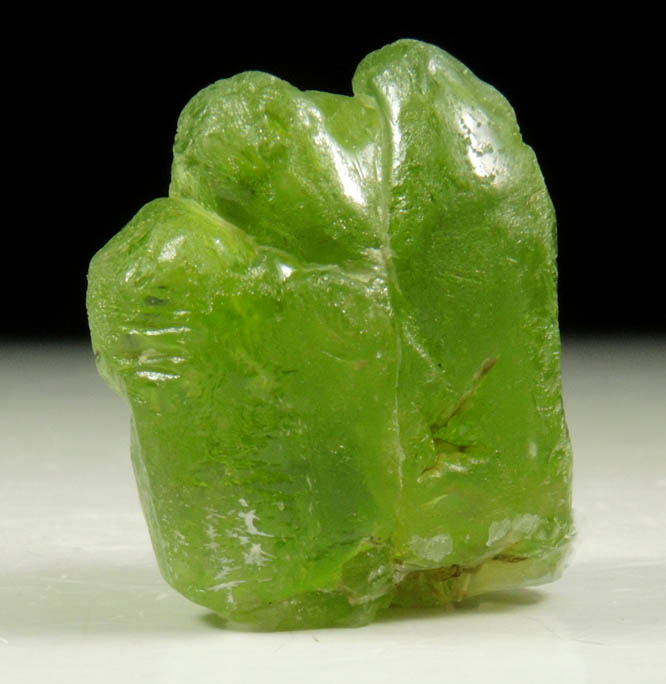 Forsterite var. Peridot (gem-grade crystal) from Suppat, Naran-Kagan Valley, Kohistan District, Khyber Pakhtunkhwa (North-West Frontier Province), Pakistan