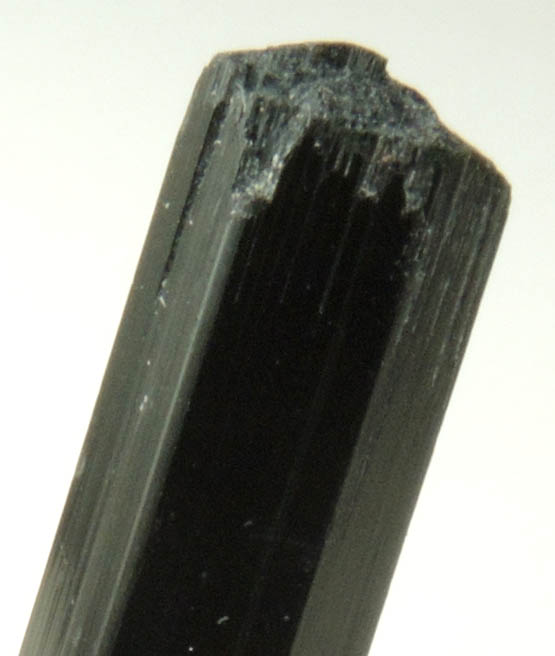 Arfvedsonite (rare terminated crystal) from Hurricane Mountain, east of Intervale, Carroll County, New Hampshire