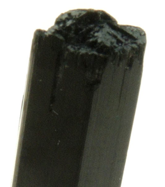 Arfvedsonite (rare terminated crystal) from Hurricane Mountain, east of Intervale, Carroll County, New Hampshire