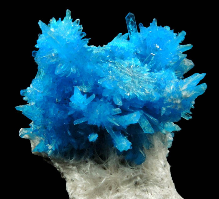 Cavansite-Pentagonite on Stilbite from Wagholi Quarry, Maharashtra, India