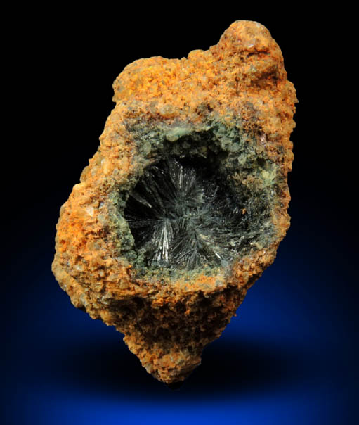 Vivianite from Raccoon Creek, Mullica Hill, Gloucester County, New Jersey