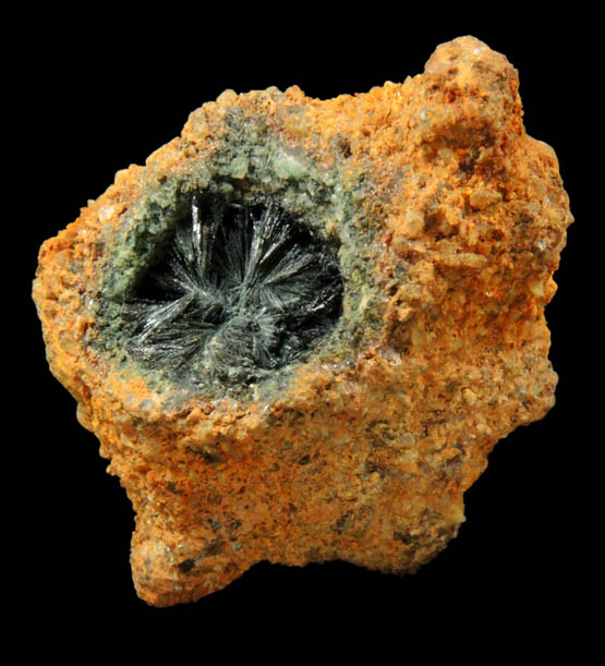 Vivianite from Raccoon Creek, Mullica Hill, Gloucester County, New Jersey