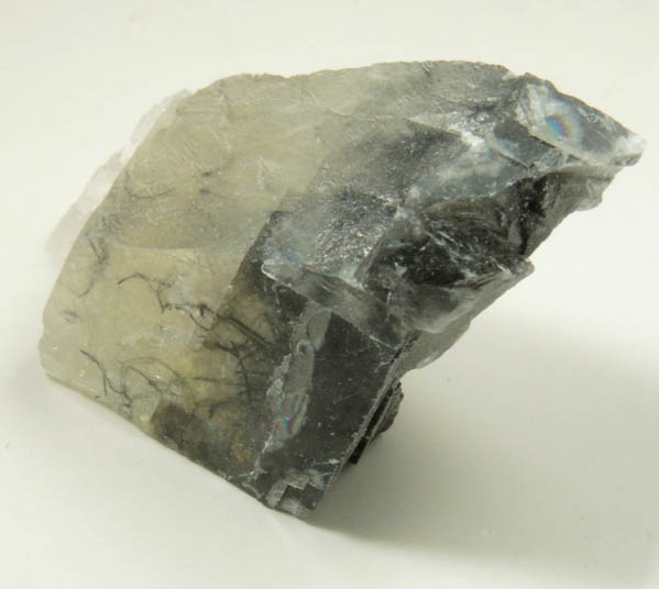 Polydymite in Calcite from Gray's Quarry, Hamilton, Hancock County, Illinois