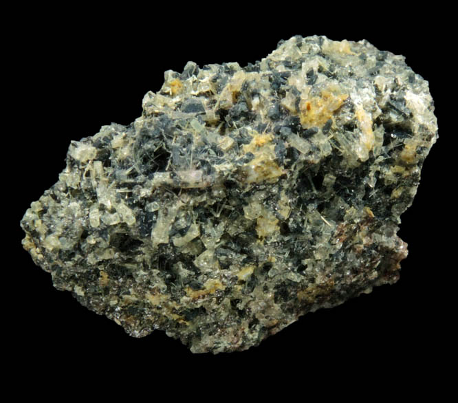 Kalsilite, Ludwigite, Hornblende, Augite, Nepheline from Vispi Quarry, San Venanzo, Umbria, Italy