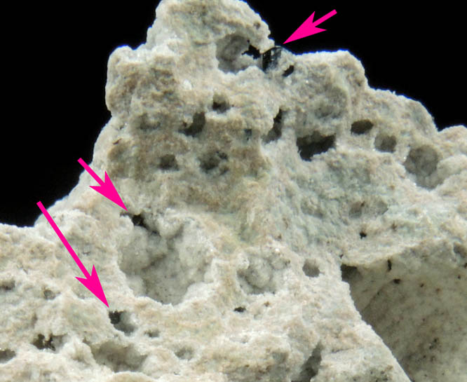 Osumilite on Tridymite from Obsidian Cliffs, North Sister Mountain, Lane County, Oregon