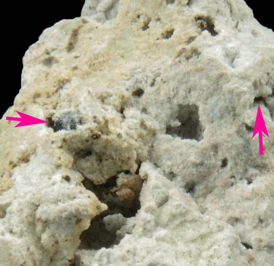 Osumilite on Tridymite from Obsidian Cliffs, North Sister Mountain, Lane County, Oregon