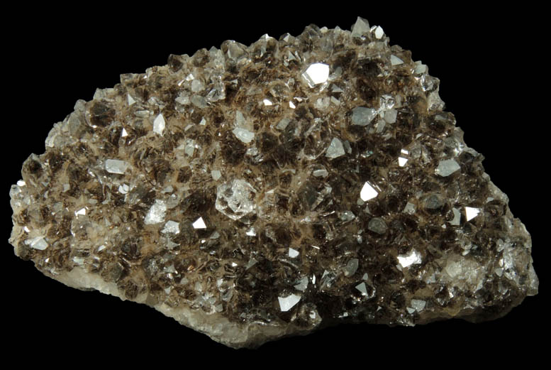 Quartz var. Drusy Herkimer Diamonds from Herkimer Diamond Development Mine, Middleville, Herkimer County, New York