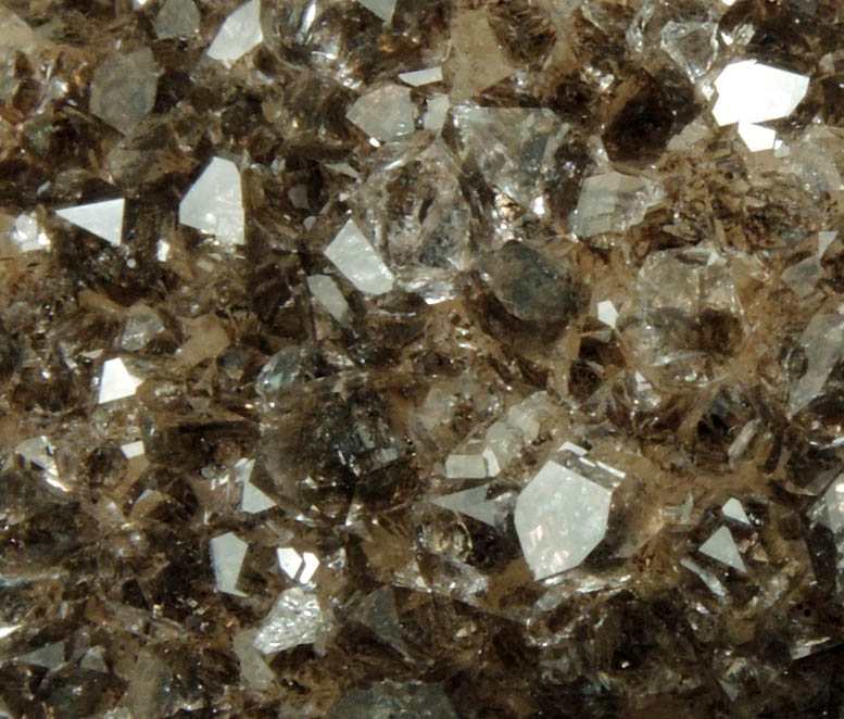 Quartz var. Drusy Herkimer Diamonds from Herkimer Diamond Development Mine, Middleville, Herkimer County, New York