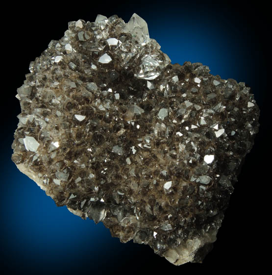 Quartz var. Drusy Herkimer Diamonds from Herkimer Diamond Development Mine, Middleville, Herkimer County, New York