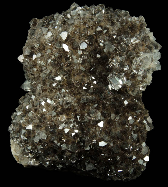 Quartz var. Drusy Herkimer Diamonds from Herkimer Diamond Development Mine, Middleville, Herkimer County, New York