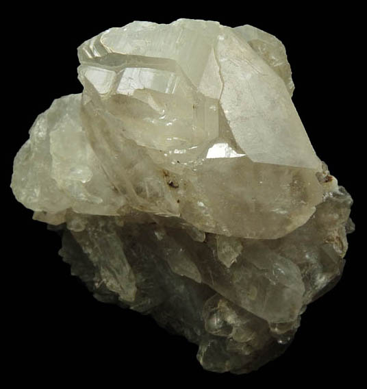 Quartz var. Smoky Quartz from North Moat Mountain, Bartlett, Carroll County, New Hampshire