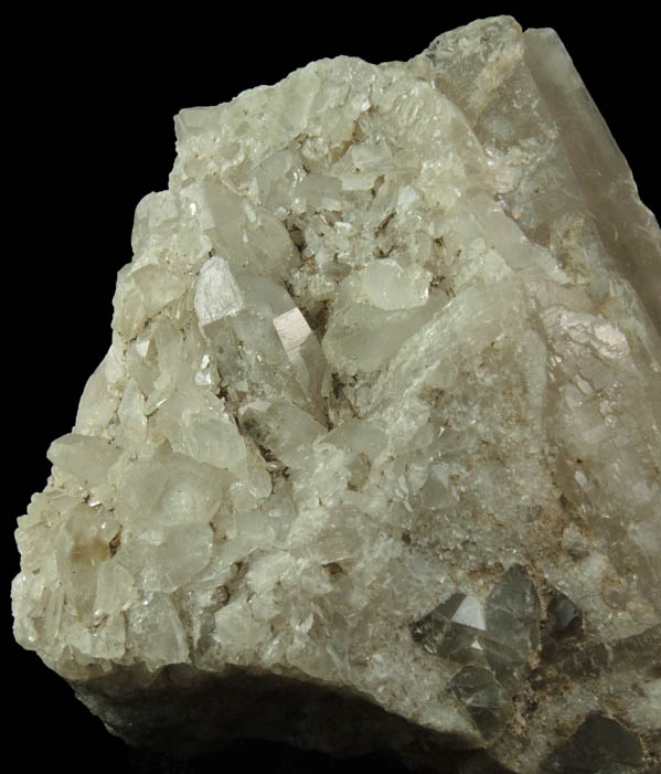 Quartz var. Smoky Quartz from North Moat Mountain, Bartlett, Carroll County, New Hampshire