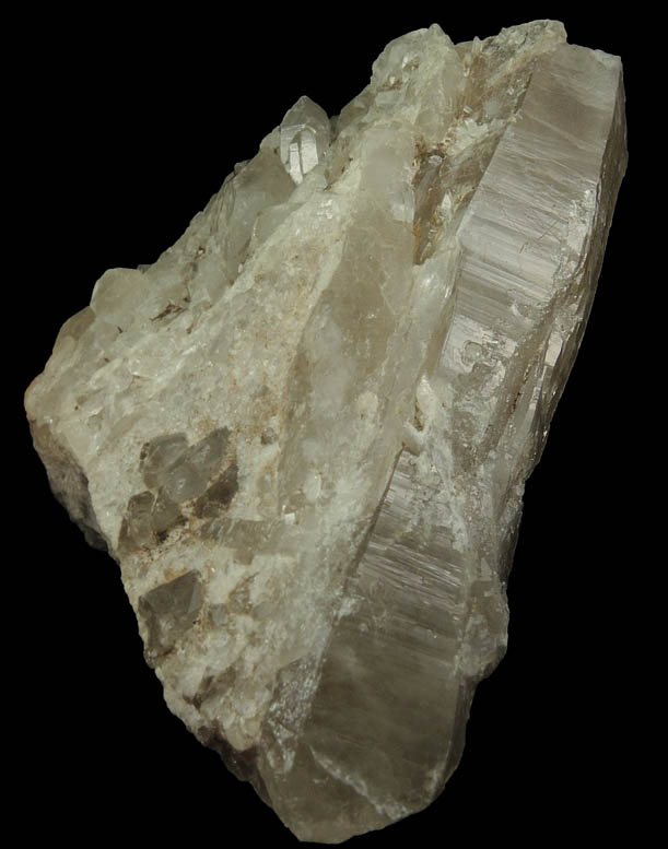 Quartz var. Smoky Quartz from North Moat Mountain, Bartlett, Carroll County, New Hampshire