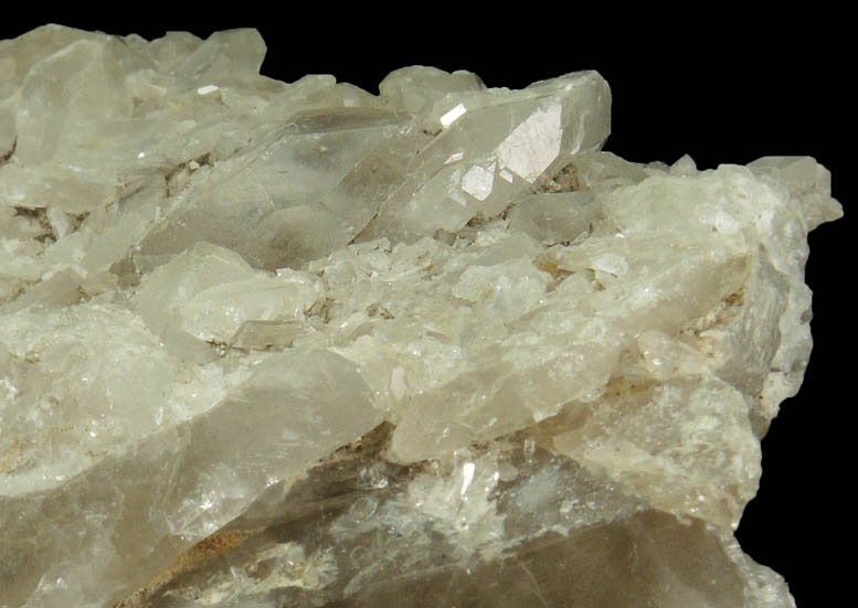 Quartz var. Smoky Quartz from North Moat Mountain, Bartlett, Carroll County, New Hampshire