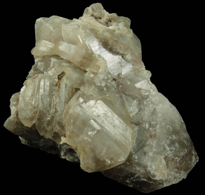 Quartz var. Smoky Quartz from North Moat Mountain, Bartlett, Carroll County, New Hampshire