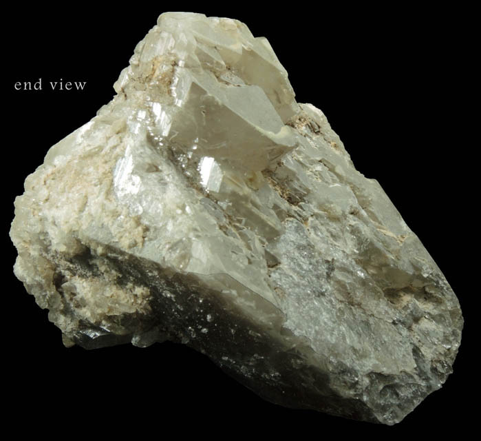 Quartz var. Smoky Quartz from North Moat Mountain, Bartlett, Carroll County, New Hampshire