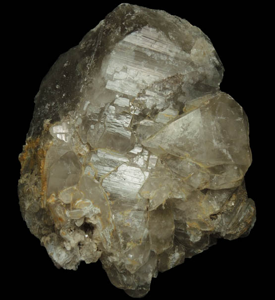 Quartz var. Smoky Quartz from North Moat Mountain, Bartlett, Carroll County, New Hampshire