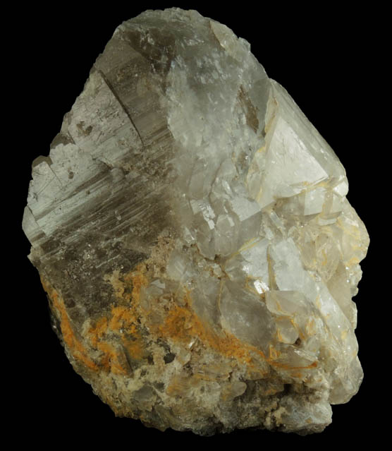 Quartz var. Smoky Quartz from North Moat Mountain, Bartlett, Carroll County, New Hampshire