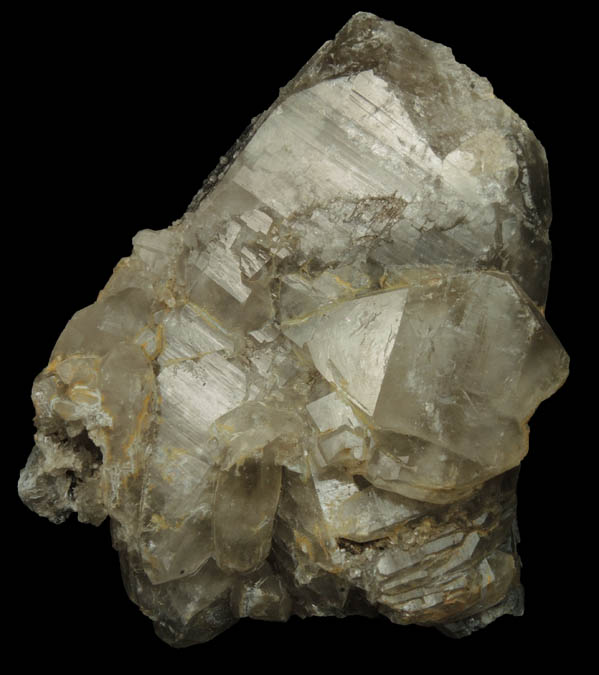 Quartz var. Smoky Quartz from North Moat Mountain, Bartlett, Carroll County, New Hampshire