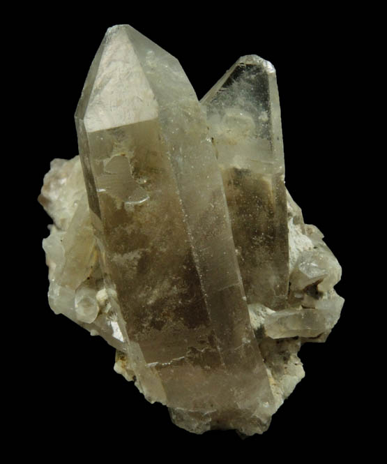 Quartz var. Smoky Quartz from North Moat Mountain, Bartlett, Carroll County, New Hampshire