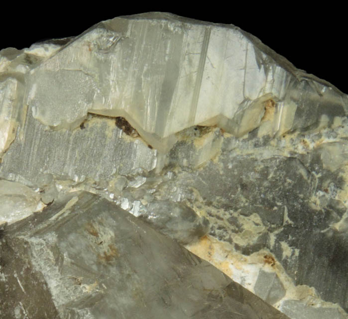 Quartz var. Smoky Quartz from North Moat Mountain, Bartlett, Carroll County, New Hampshire