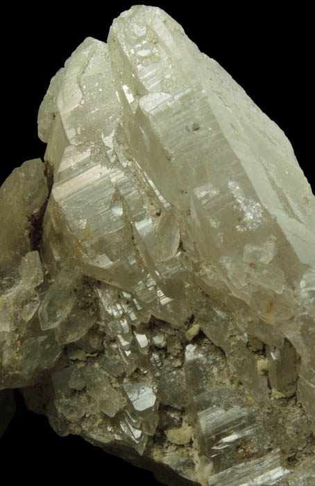 Quartz var. Smoky Quartz from North Moat Mountain, Bartlett, Carroll County, New Hampshire