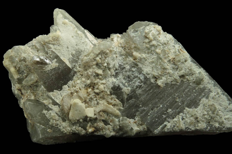 Quartz var. Smoky Quartz from North Moat Mountain, Bartlett, Carroll County, New Hampshire