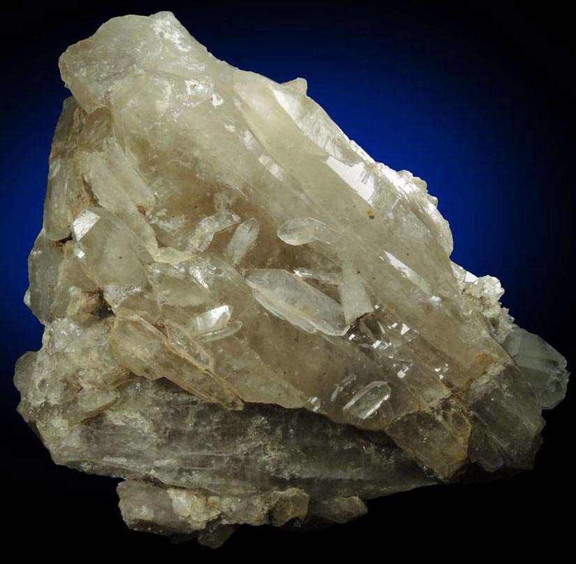 Quartz var. Smoky Quartz from North Moat Mountain, Bartlett, Carroll County, New Hampshire