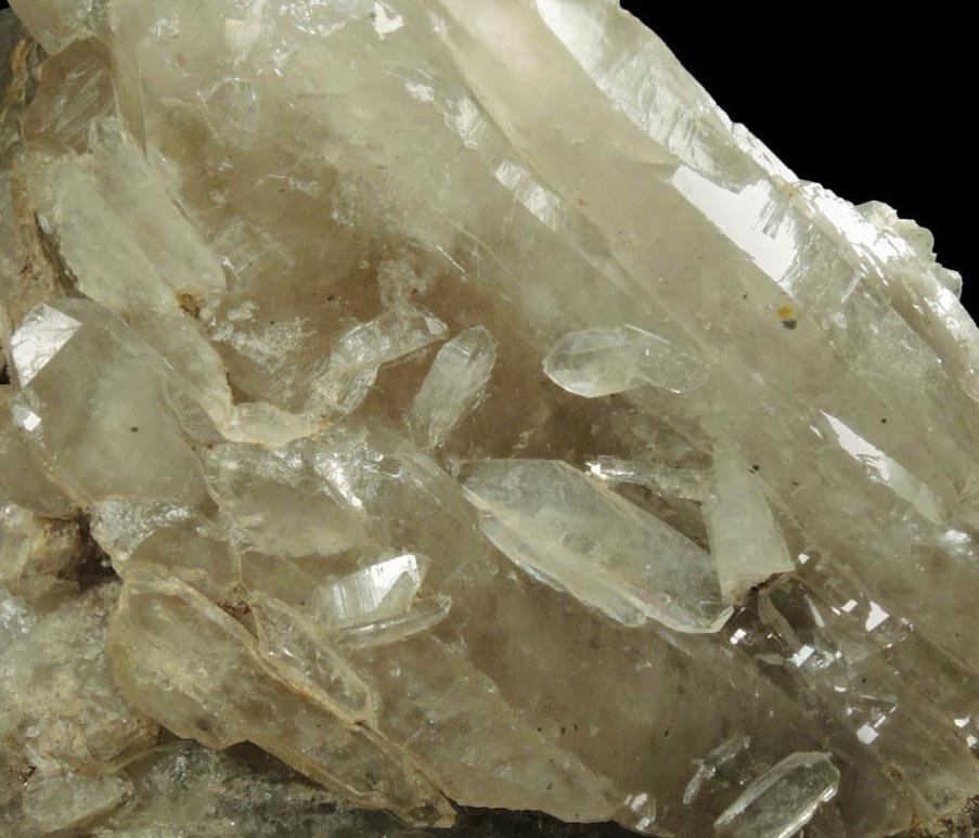 Quartz var. Smoky Quartz from North Moat Mountain, Bartlett, Carroll County, New Hampshire