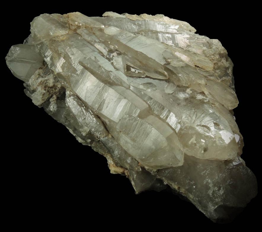 Quartz var. Smoky Quartz from North Moat Mountain, Bartlett, Carroll County, New Hampshire