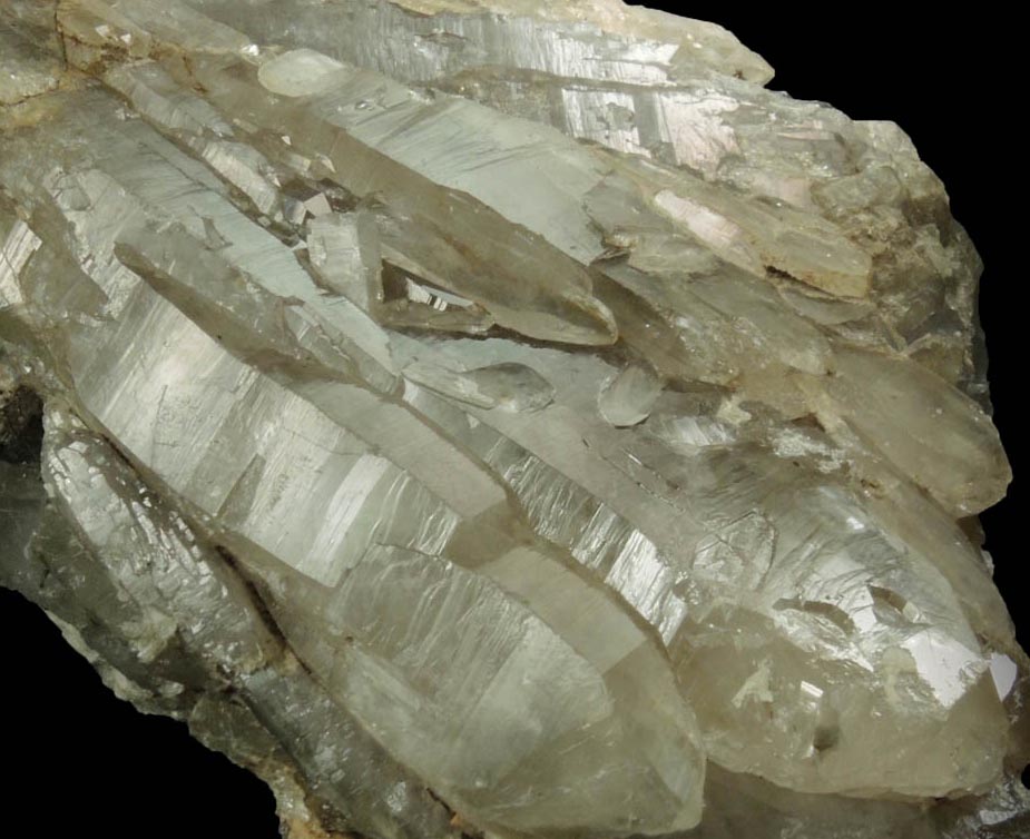 Quartz var. Smoky Quartz from North Moat Mountain, Bartlett, Carroll County, New Hampshire