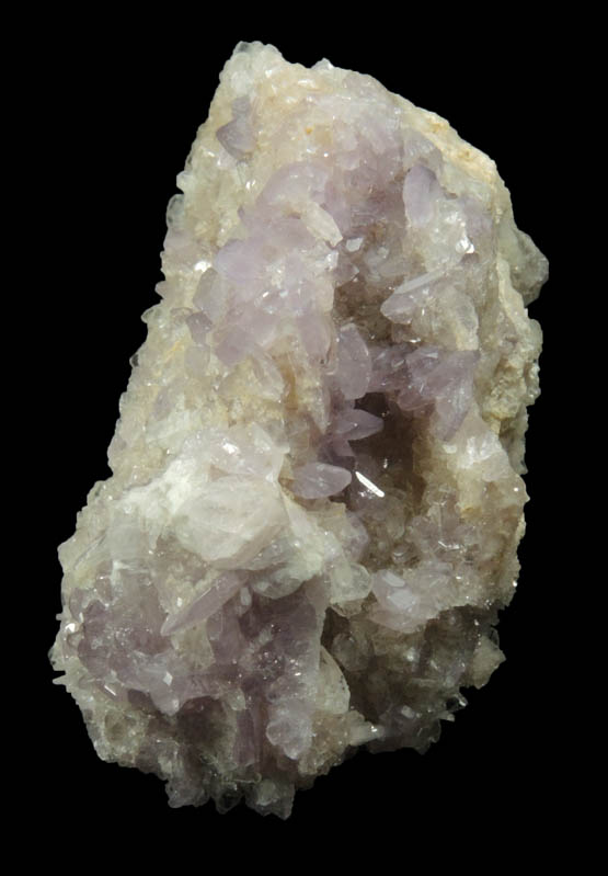 Fluorapatite var. Purple Apatite with Bertrandite from Emmons Quarry, southeastern slope of Uncle Tom Mountain,  Greenwood, Oxford County, Maine