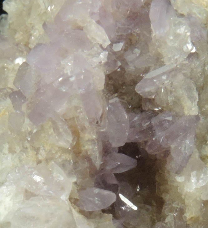 Fluorapatite var. Purple Apatite with Bertrandite from Emmons Quarry, southeastern slope of Uncle Tom Mountain,  Greenwood, Oxford County, Maine