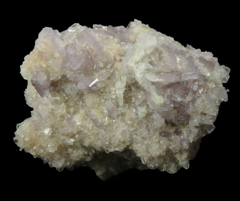 Fluorapatite var. Purple Apatite with Bertrandite from Emmons Quarry, southeastern slope of Uncle Tom Mountain,  Greenwood, Oxford County, Maine