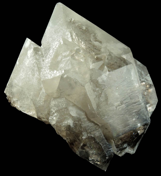 Quartz var. Smoky Quartz from Durgin Pit, Mount Marie Quarry, 7.5 km southeast of Paris Hill, Oxford County, Maine