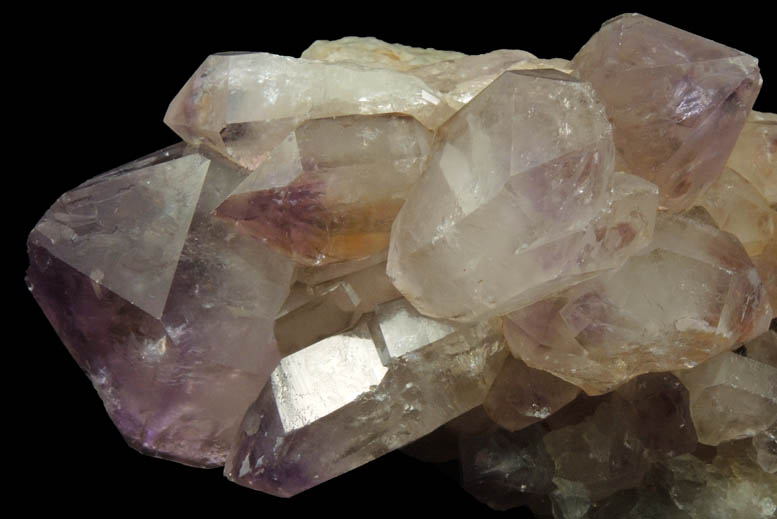 Quartz var. Amethyst Quartz from Phippsburg, Sagadahoc County, Maine