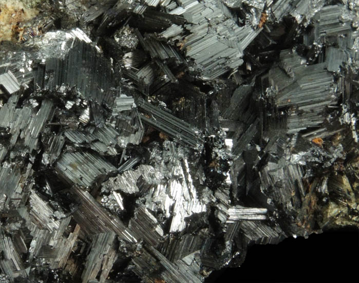 Rutile with Pyrite from Perovskite Hill, Magnet Cove, Hot Spring County, Arkansas