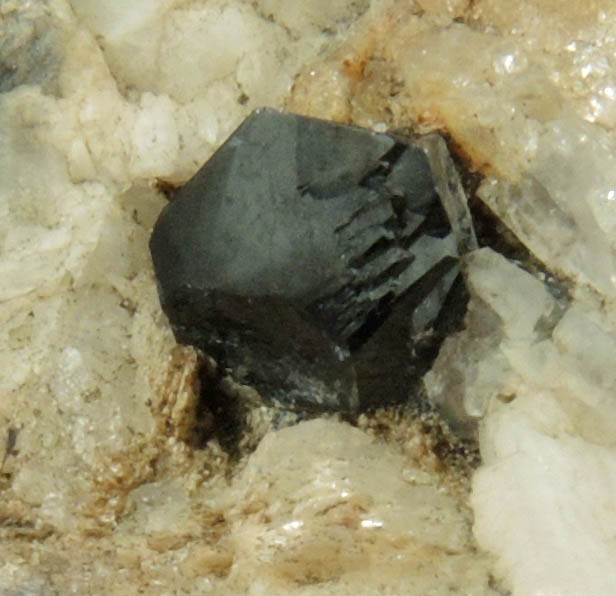 Cassiterite from Emmons Quarry, southeastern slope of Uncle Tom Mountain,  Greenwood, Oxford County, Maine